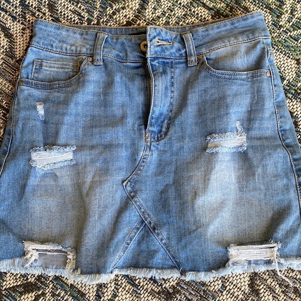 Wax Jean short skirt size small
